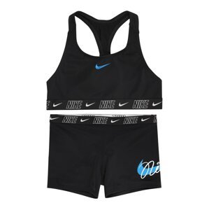 Nike Swim Sport fürdőruhadivat  azúr / fekete / fehér