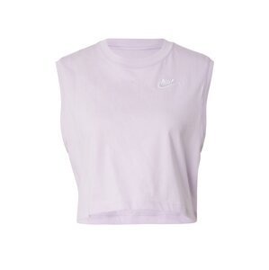 Nike Sportswear Top 'CLUB'  orgona / fehér