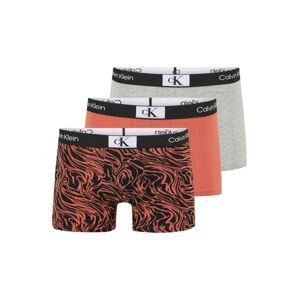 Calvin Klein Underwear Boxeralsók  gesztenyebarna / szürke / fekete / fehér