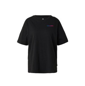 CONVERSE Oversize póló 'SOUNDWAVES'  ibolyakék / rózsaszín / fekete / fehér