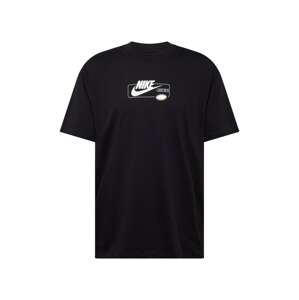 Nike Sportswear Póló 'M90 OC GRAPHIC'  világoskék / szürke / fekete / fehér