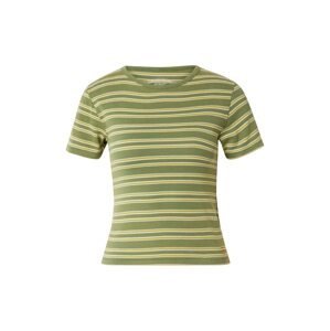 BDG Urban Outfitters Póló 'RUSS'  zöld / khaki / fehér
