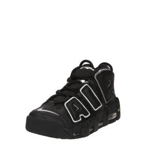 Nike Sportswear Rövid szárú sportcipők 'Uptempo '96'  fekete / ezüst