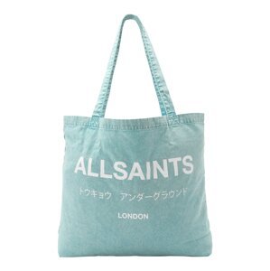 AllSaints Shopper táska 'UNDERGROUND ACI'  világoskék / fehér