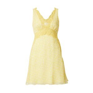 TOPSHOP Nyári ruhák  világos sárga / fehér