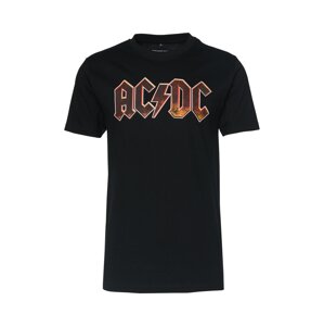 Merchcode Póló 'AC/DC Voltage'  rozsdavörös / fekete