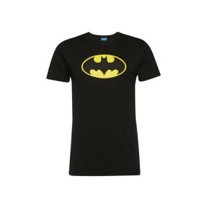 Merchcode Póló 'Batman'  sárga / fekete