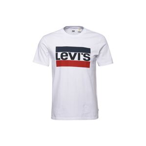 LEVI'S ® Póló 'Sportswear Logo Graphic'  tengerészkék / kárminvörös / fekete / fehér
