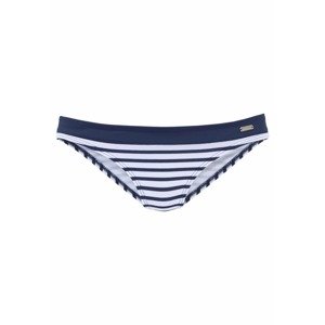 VENICE BEACH Bikini nadrágok 'Summer'  tengerészkék / fehér