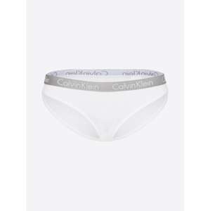 Calvin Klein Underwear Slip  ezüstszürke / fehér