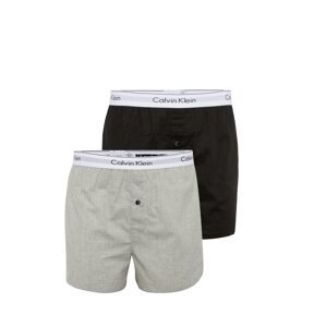 Calvin Klein Underwear Boxeralsók  szürke melír / fekete