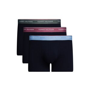 Tommy Hilfiger Underwear Boxeralsók 'Essential'  tengerészkék / világoskék / magenta / fehér