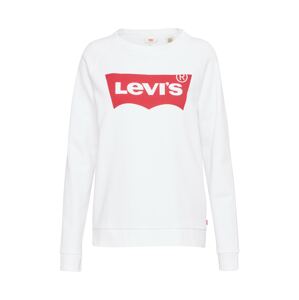 LEVI'S Tréning póló 'Relaxed Graphic Crew'  fehér / piros