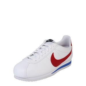 Nike Sportswear Rövid szárú edzőcipők 'Classic Cortez'  fehér / kék / piros