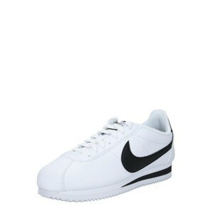 Nike Sportswear Rövid szárú edzőcipők 'Classic Cortez'  fehér / fekete