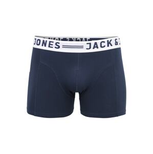 JACK & JONES Boxeralsók 'Sense'  tengerészkék / piszkosfehér
