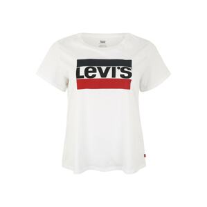 Levi's® Plus Póló  fehér / piros / tengerészkék / fekete