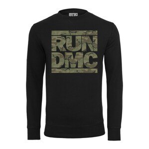 Mister Tee Tréning póló 'Run DMC'  fekete / világoszöld