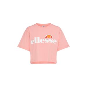 ELLESSE Póló 'Alberta'  narancs / világos-rózsaszín / fehér