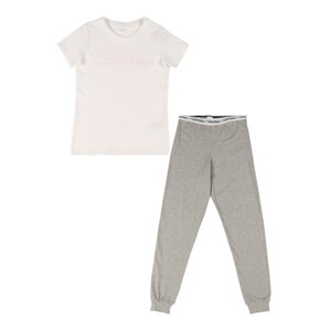 Calvin Klein Underwear Pyjamaset  fehér / szürke