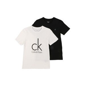 Calvin Klein Underwear Trikó és alsó póló  fekete / fehér