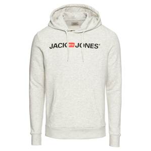 JACK & JONES Tréning póló  szürke / szürke melír