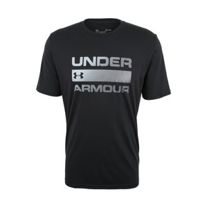 UNDER ARMOUR Póló 'Team Issue'  fekete / ezüst