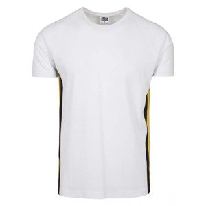Urban Classics T-Shirt  sárga / fekete / fehér