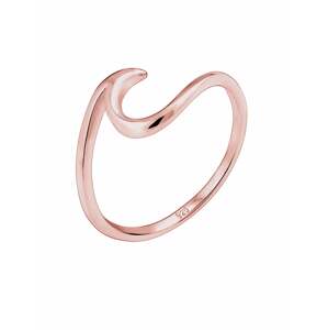 ELLI Gyűrűk 'Wellen'  rózsaszín arany