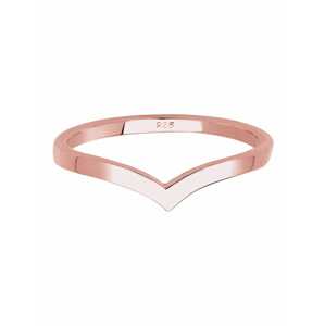 ELLI Gyűrűk 'Geo'  rózsaszín arany