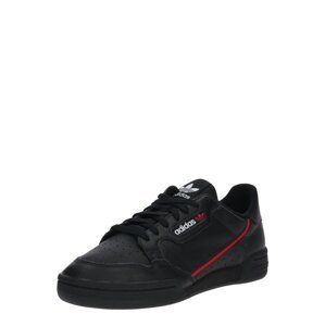 ADIDAS ORIGINALS Rövid szárú sportcipők 'Continental 80'  piros / fekete / fehér