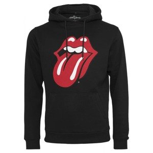 Mister Tee Sweatshirt 'Rolling Stones Tongue'  piros / fekete