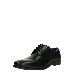 bugatti Fűzős cipő 'Savio'  fekete