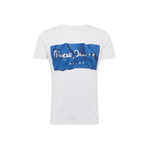 Pepe Jeans Póló 'Raury'  fehér / kék