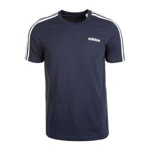 ADIDAS PERFORMANCE Trainingsshirt 'Essentials 3 Stripes'  fehér / sötétkék