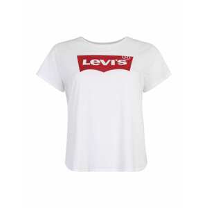 Levi's® Plus Póló 'PL PERFECT TEE NEUTRALS'  piros / fehér