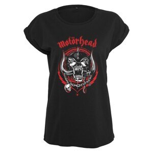 Merchcode Póló 'Motörhead Razor'  fekete / piros / fehér / szürke / sötétszürke
