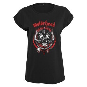 Merchcode T-Shirt 'Motörhead Razor'  fekete / piros / fehér / szürke / sötétszürke