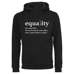 Merchcode Tréning póló 'Equality Definition'  fekete / fehér