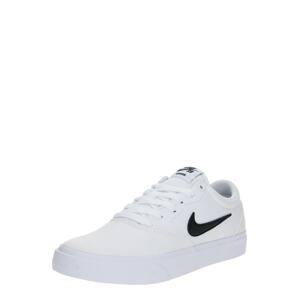 Nike SB Rövid szárú edzőcipők 'Charge SLR'  fehér / fekete