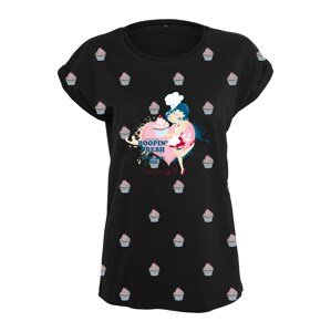 Merchcode Póló 'Betty Boop'  fekete / rózsaszín / kék / málna / bézs