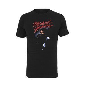 Merchcode Póló 'Michael Jackson'  piros / fekete / fehér