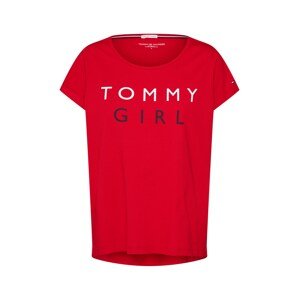 Tommy Hilfiger Underwear Schlafshirt 'CN TEE SS'  piros