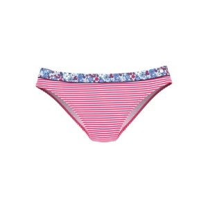 s.Oliver Bikini nadrágok  kék / neon-rózsaszín / fehér