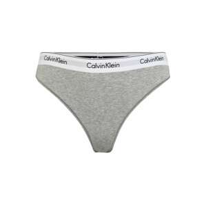 Calvin Klein Underwear String bugyik 'THONG'  szürke melír