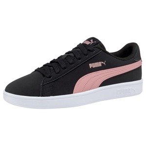 PUMA Rövid szárú edzőcipők  fekete / rózsaszín