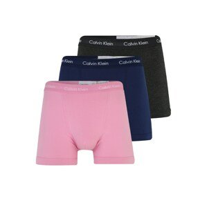 Calvin Klein Underwear Boxeralsók '3P TRUNK'  kék / rózsaszín / fekete