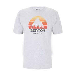 BURTON T-Shirt  szürke / fekete / narancs / piros