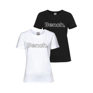 BENCH Póló  fekete / fehér
