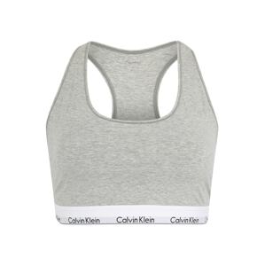 Calvin Klein Underwear Melltartó 'UNLINED BRALETTE'  szürke melír